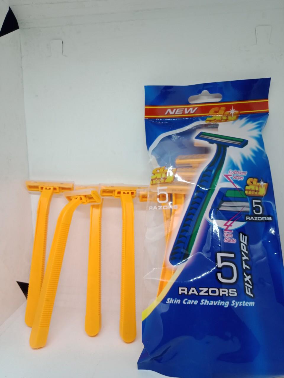 [HCM]Combo 10 Dao Cạo Râu Du Lịch (5 cái /  Bịch)