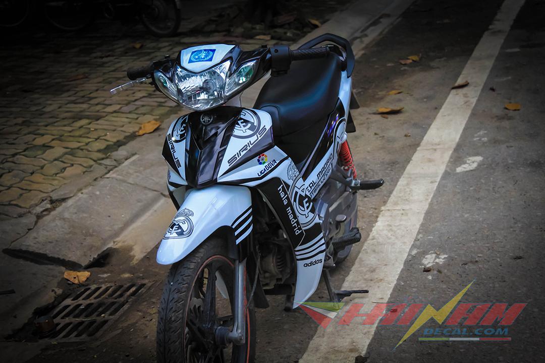 Tem Trùm Sirius Bóng Trắng Đen Real marid