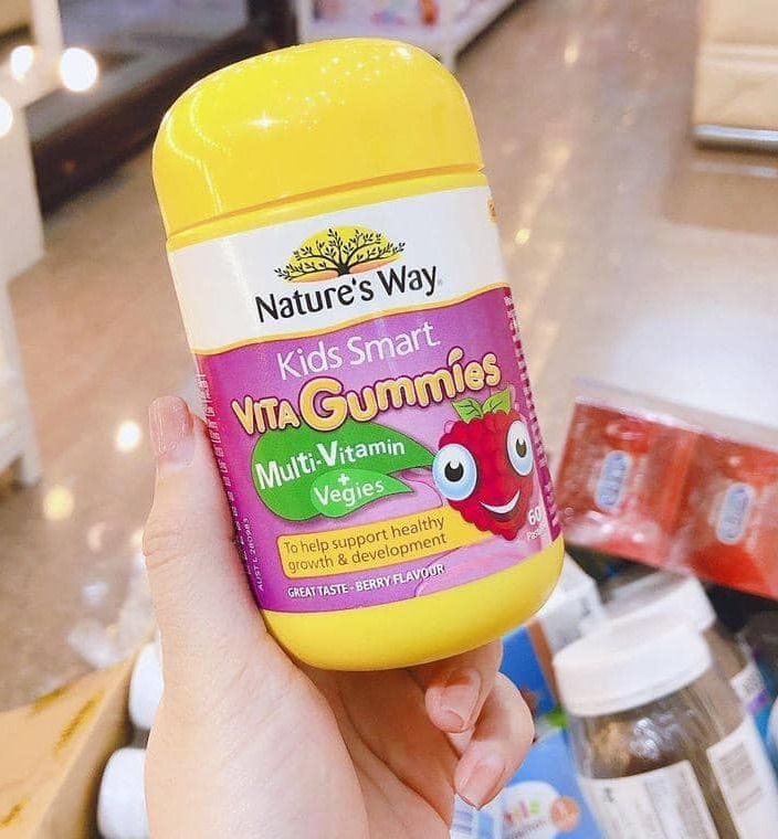 Kẹo Vita Gummies Vitamin tổng hợp và rau củ quả Nature's Way