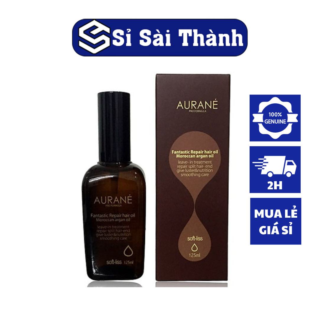 Tinh dầu bóng tóc Argan Oil AURANE (Soft-liss Fantastic Repair Argan Oil) 125ml