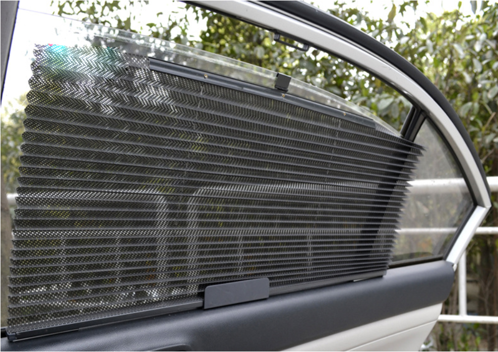 COMBO 2 rèm cửa sổ oto - Rèm che nắng oto tự động lên xuống theo kinh