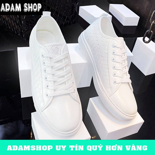 Giày Thể Thao Nam Trắng Hot Nhất (Giá Cực Shock) - ADAM SHOP(GCV)