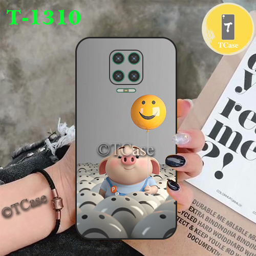 [HCM]Ốp lưng Vsmart Aris/ Aris Pro dẻo đen in hình Heo Con Cute