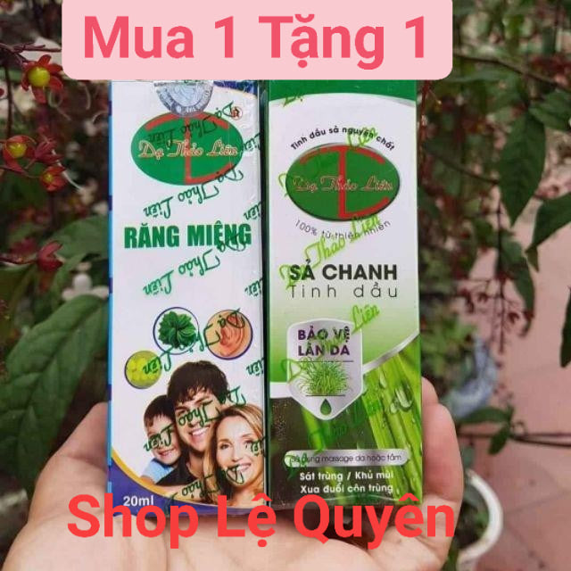Tinh dầu răng miệng dạ thảo liên