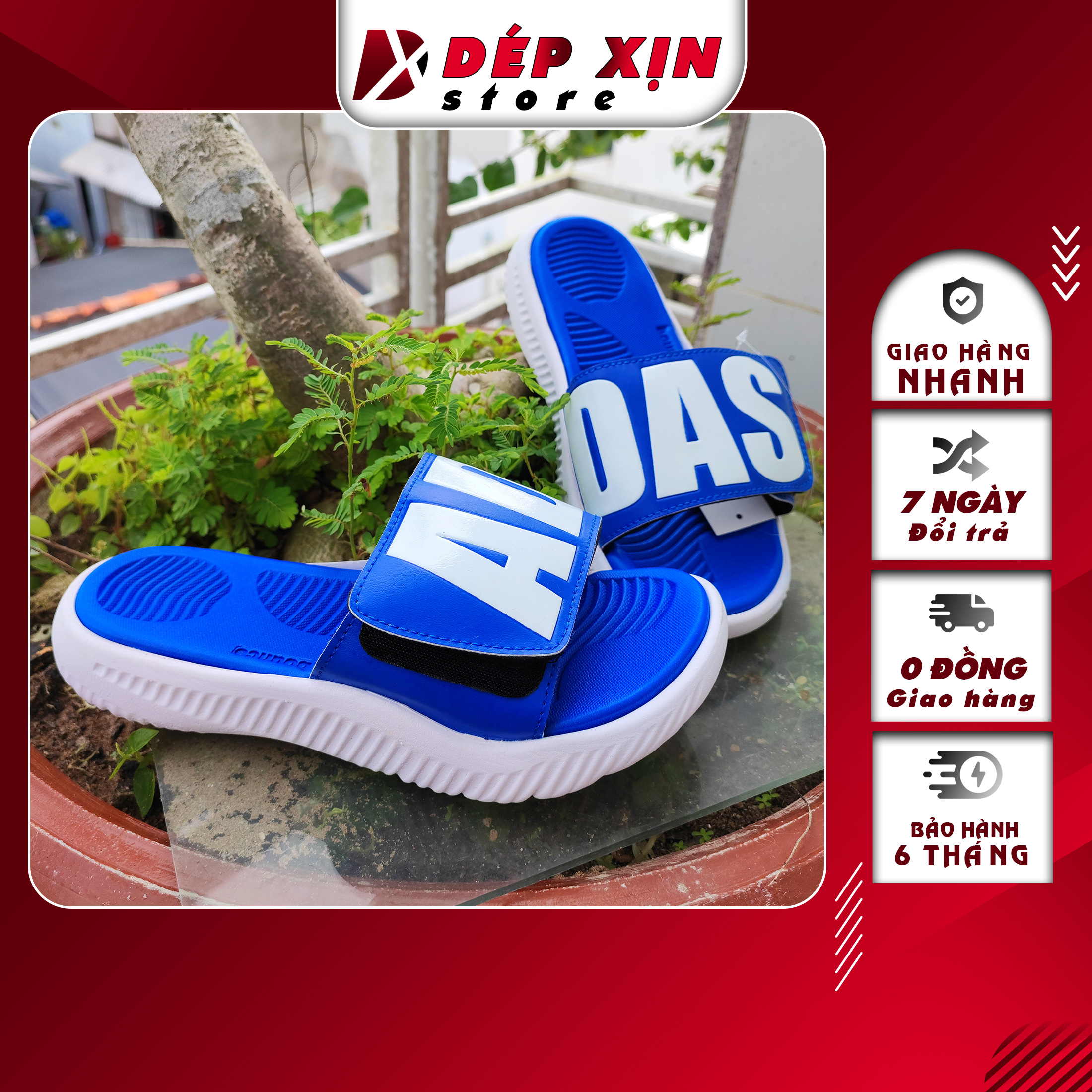 Dép Alphabounce Cao Cấp, Dép Quai Ngang , Dép Lê , Dép Quai Dán Xé cao cấp quai chữ siêu nhẹ siêu bền