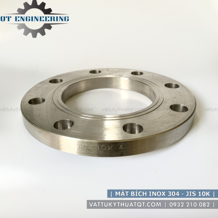 Mặt bích rỗng inox 304 - jis10k - dn15,dn20,dn25 - vattukythuatqt.com