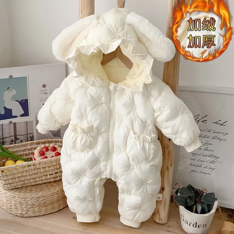 Body phao thỏ lót lông siêu ấm - Shubim-Kids