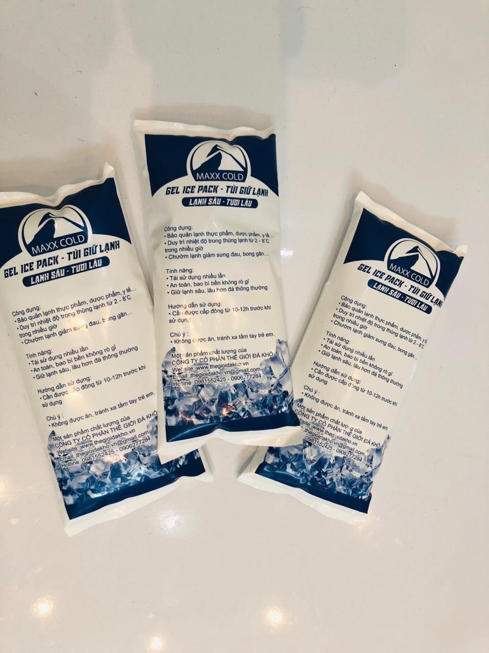 600G Đá gel MaxxCold giữ lạnh ĐỒ ĂN, SỮA,..._minhnhatfood