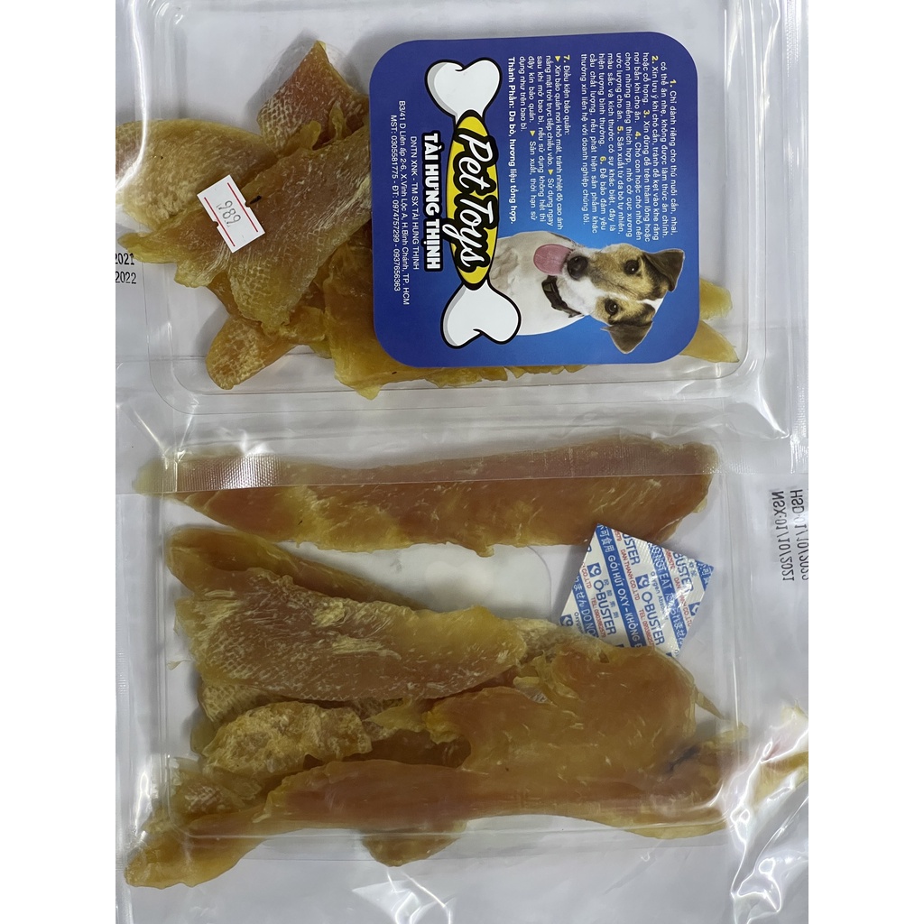 Xương gặm da bò cho chó Tài Hưng Thịnh ️🏷️ FREESHIP ️🏷️ Bánh xương Snack