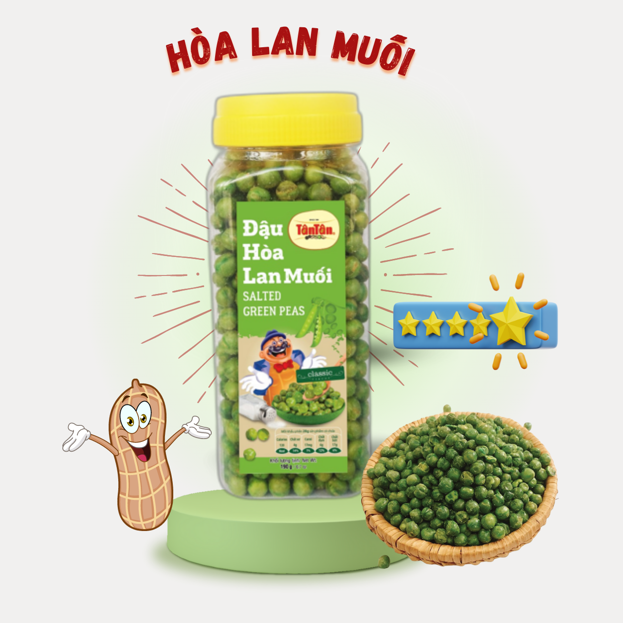Đậu hòa lan muối tân tân