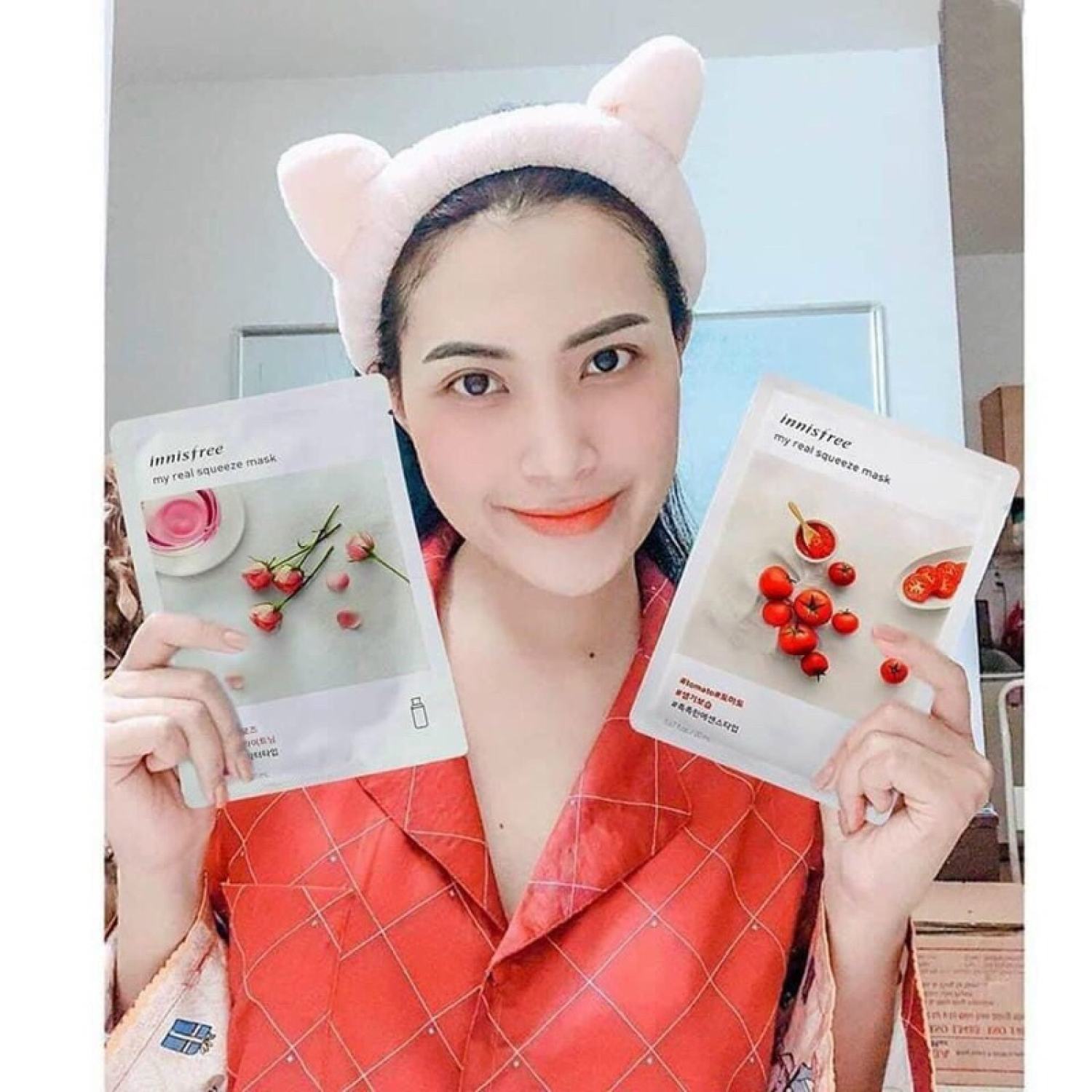 Mặt nạ giấy innisfree 18 vị chiết xuất chính hãng hàn
