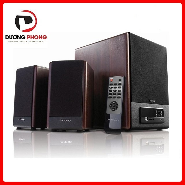 Loa vi tính microlab fc530u/ 2.1+1 - 54 w rms vân gỗ - hàng chính hãng bh 12 tháng
