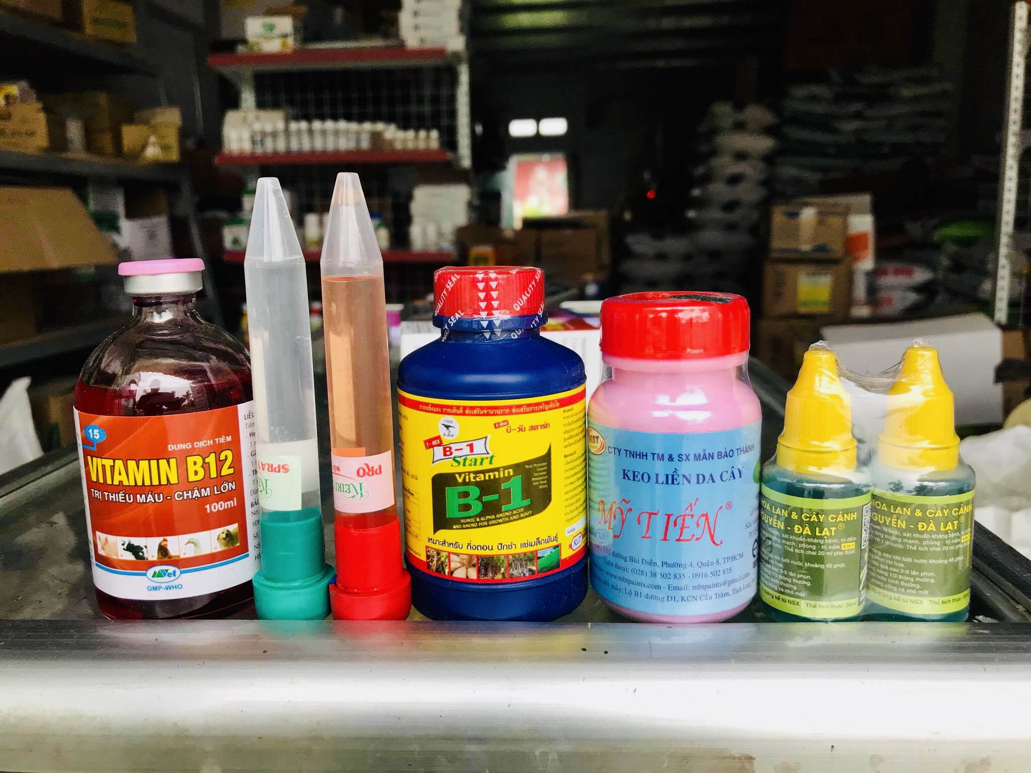 Combo sản phẩm đủ bộ cho hoa Lan (6 sản phẩm)