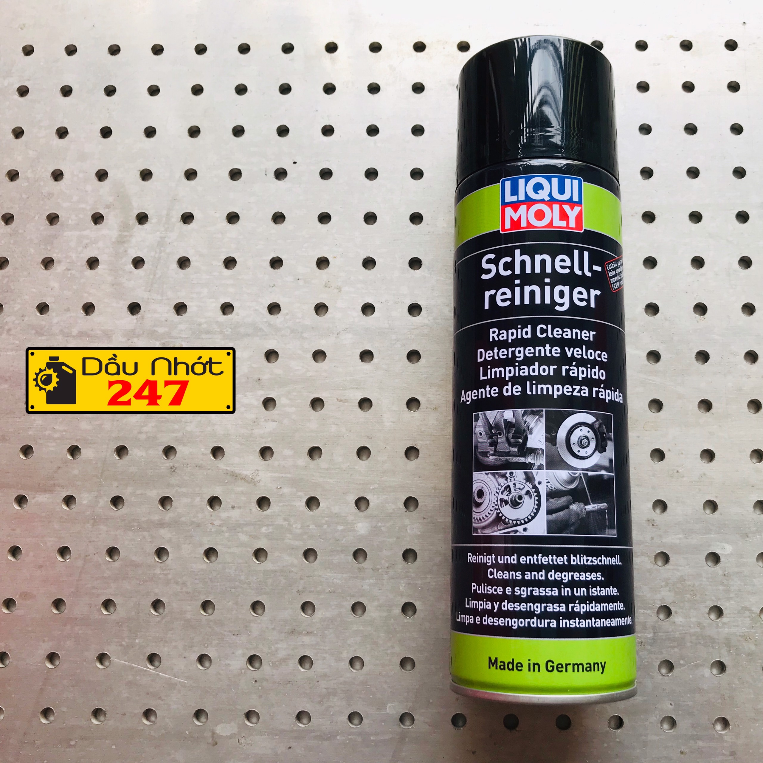 Chai vệ sinh thắng đĩa, dầu mỡ Liqui Moly Rapid Cleaner 500ml - 3318