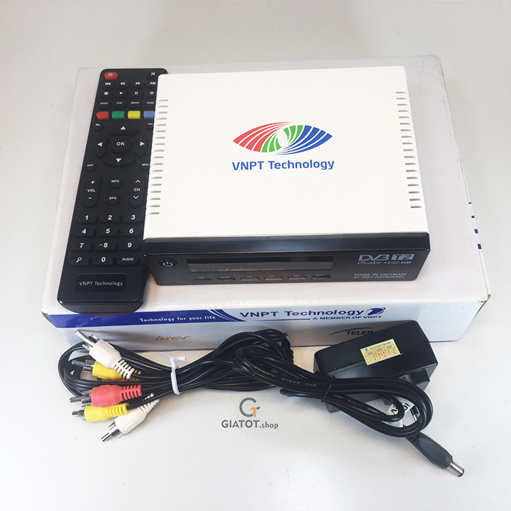 Đầu thu kỹ thuật số dvb t202 hd vnpt technology hàng chính hãng