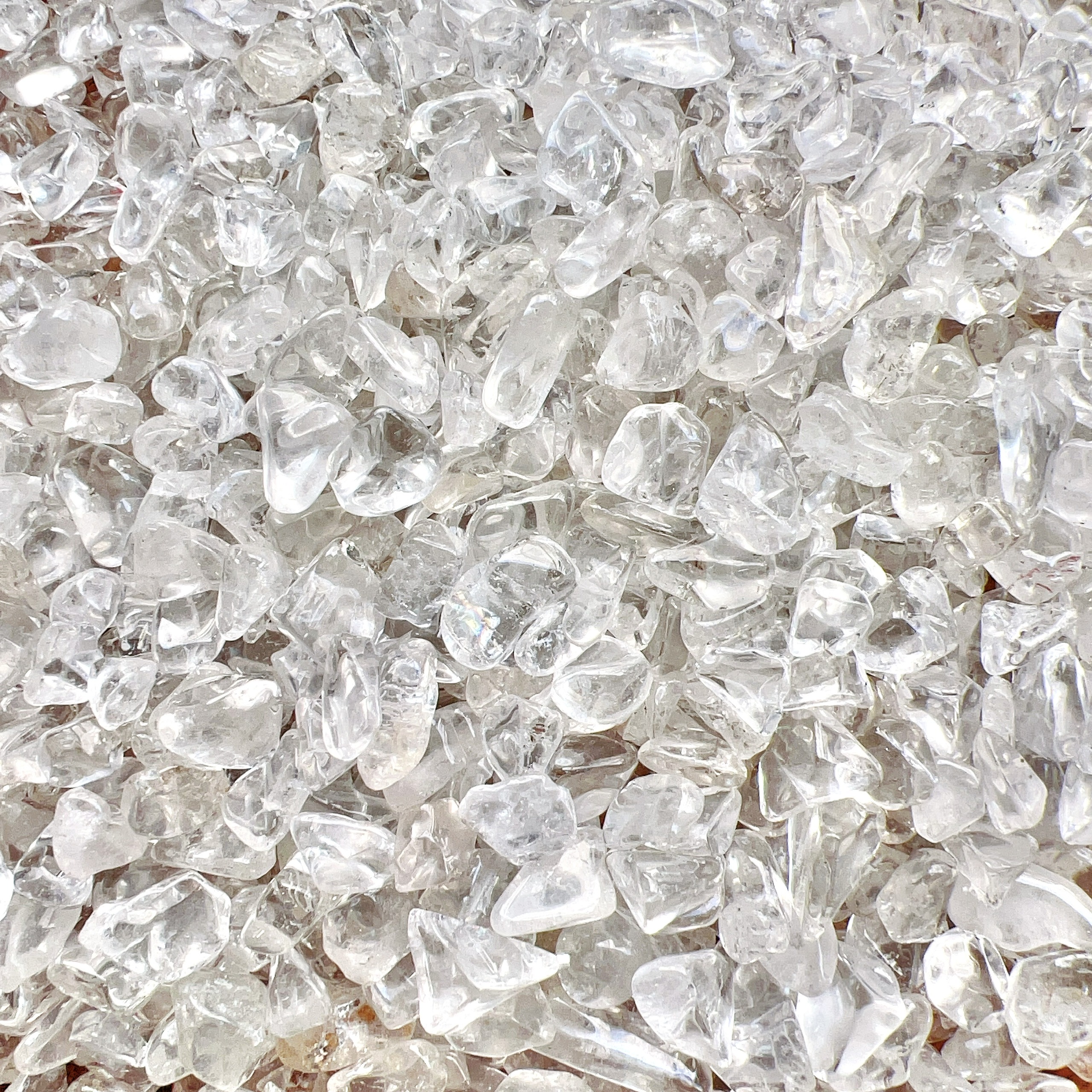 100g Vụn đá Clear Quartz - Thạch anh trắng tự nhiên