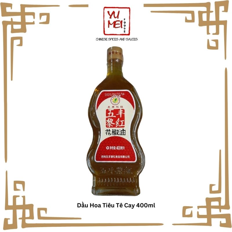 Dầu Hoa Tiêu Tê Tê Cay Cay dùng nấu món Tứ Xuyên - Sichuan Pepper Oil