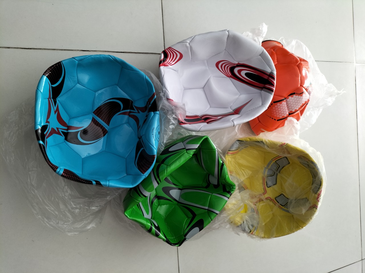 Trái banh bóng đá bs size số 5