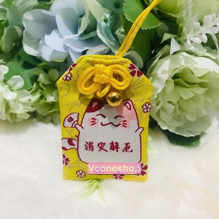Túi Phước tiền tài Omamori Bọc Vỏ Silicon quà tặng xinh xắn nhiều ý nghĩa