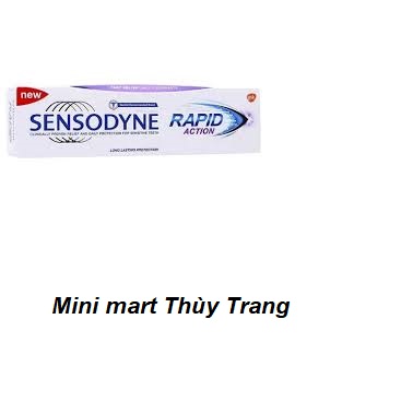 [HCM]1 tube kem đánh răng Sensodyne Rapid Action 100 g