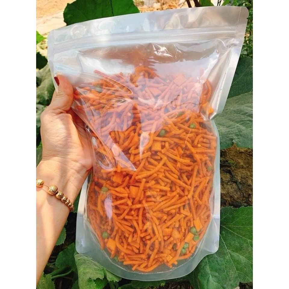 Bim bim tăm cay đậu hà lan túi 500g
