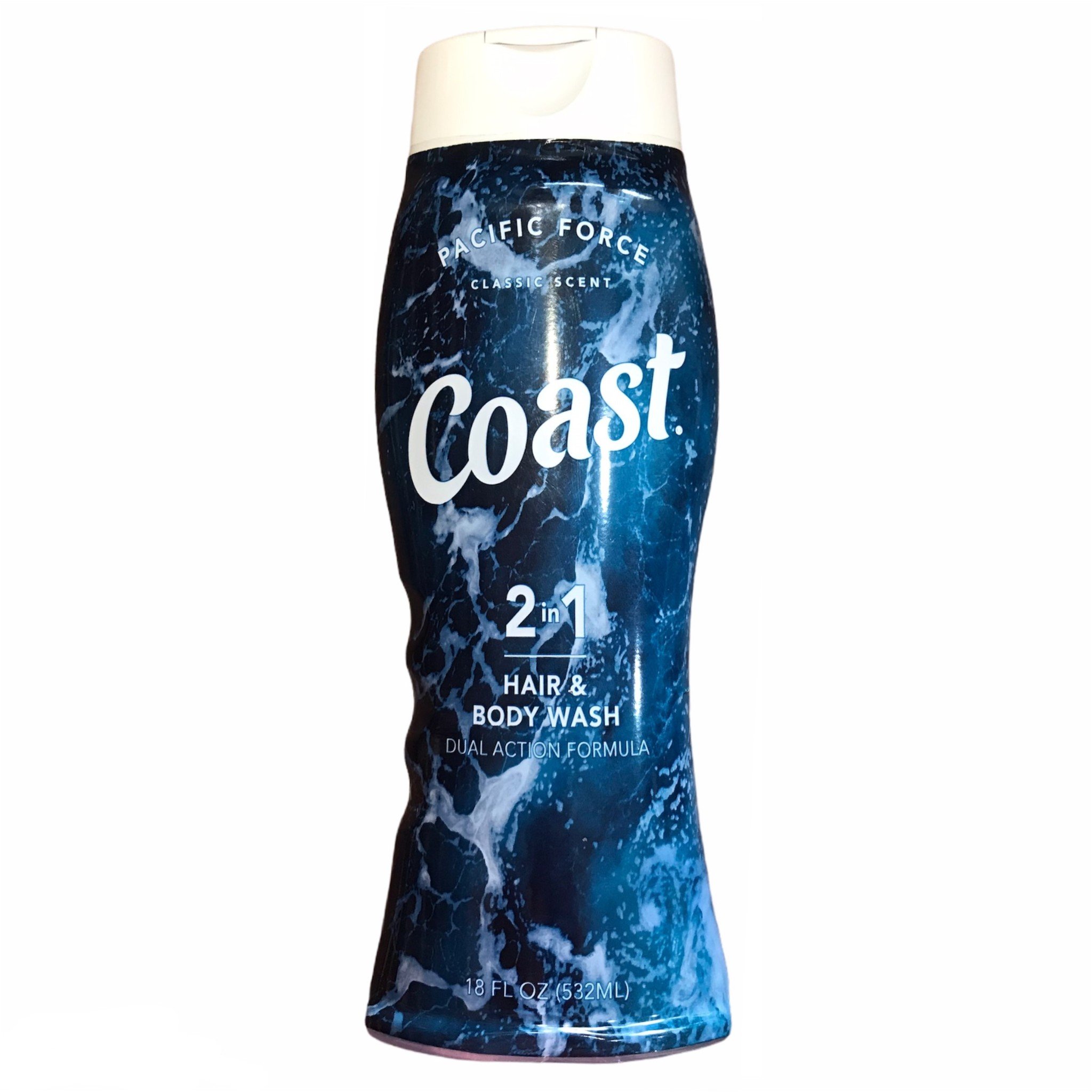 Sữa tắm gội nam 2in1 coast 532ml usa
