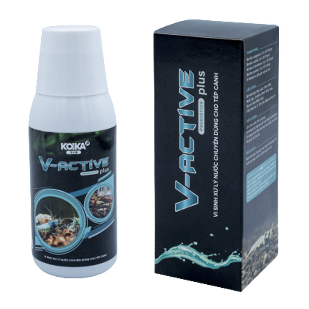 Vi Sinh V-ACTIVE PLUS 150ML (Chuyên Dụng Cho Tép Cảnh)