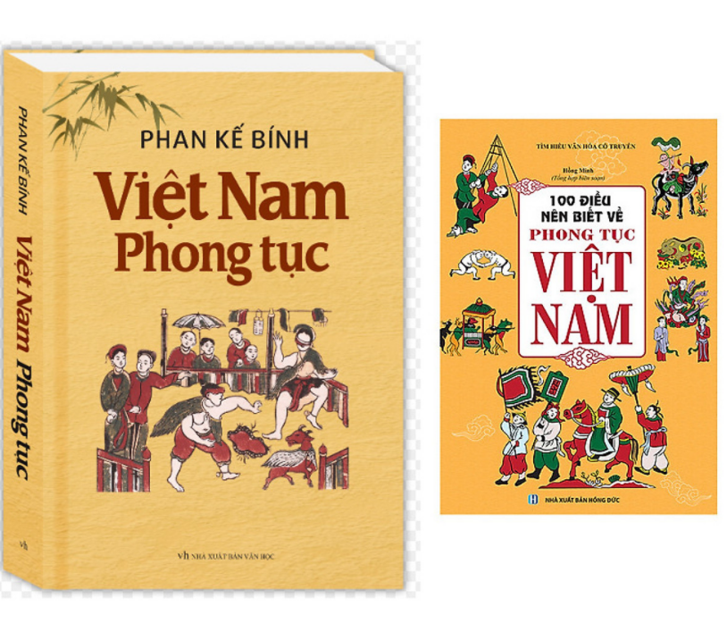 Sách - Combo 2 cuốn 100 Điều Nên Biết Về Phong Tục Việt Nam+Việt Nam Phong