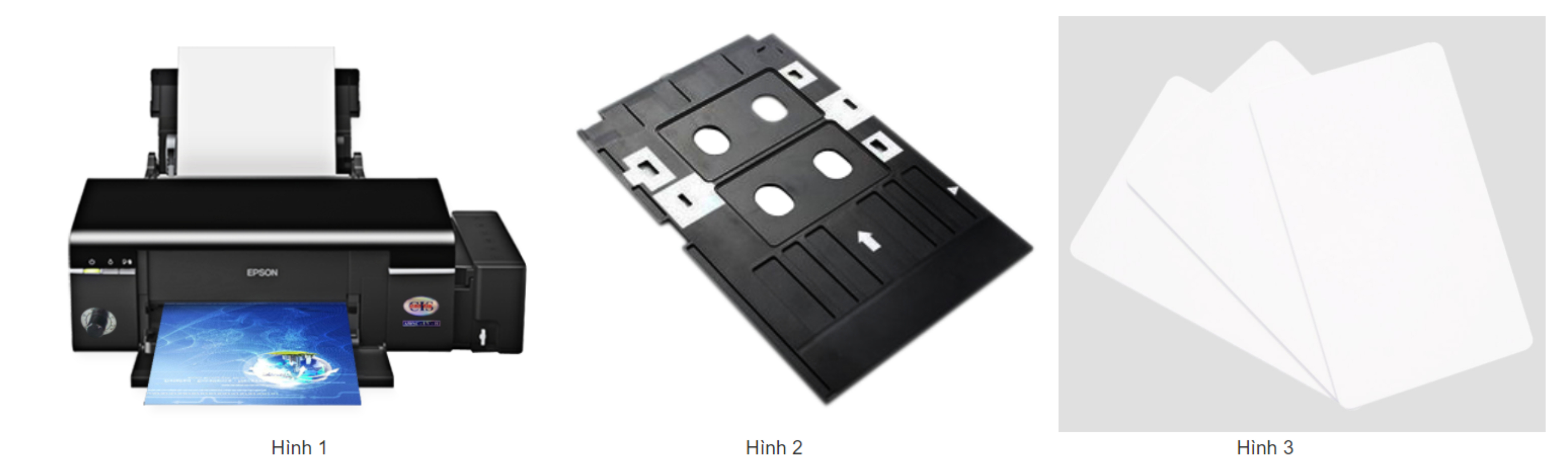 KHAY IN THẺ - CARD PVC