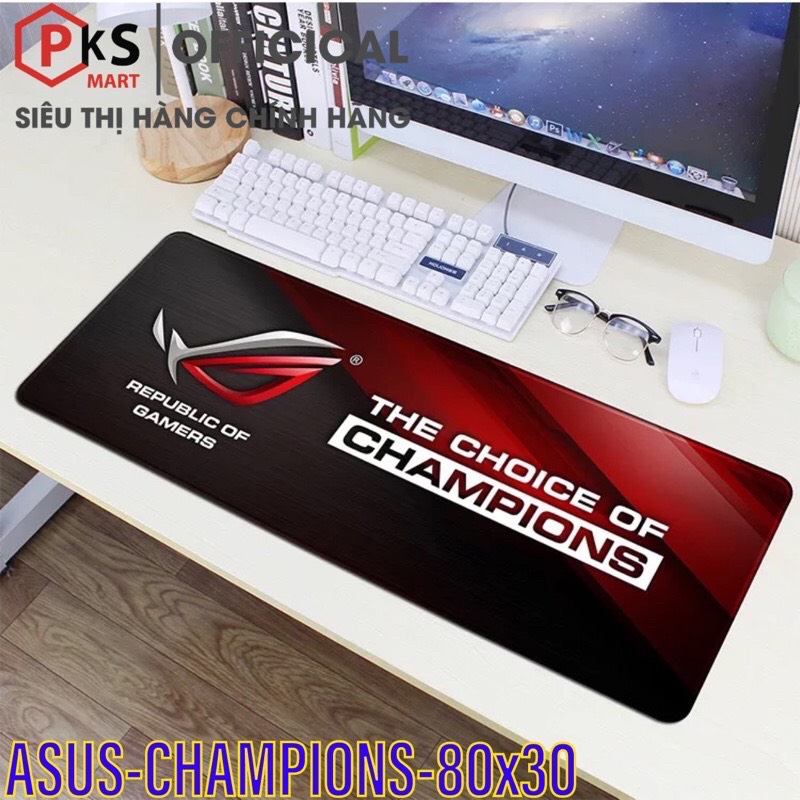 Lót chuột cỡ lớn, pad chuột 800 * 300 * 2mm in 3D đa dạng hình, may viền chắc chắn, được chọn hình - PKSMART - PHỤ KIỆN SỐ 9999