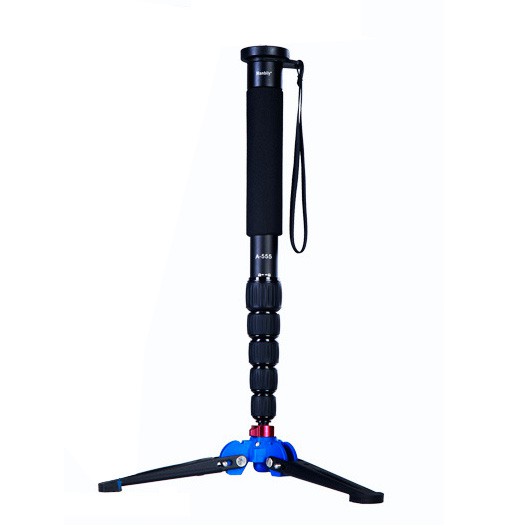Chân máy Monopod Manbily A555 và chân gà M2 chính hãng