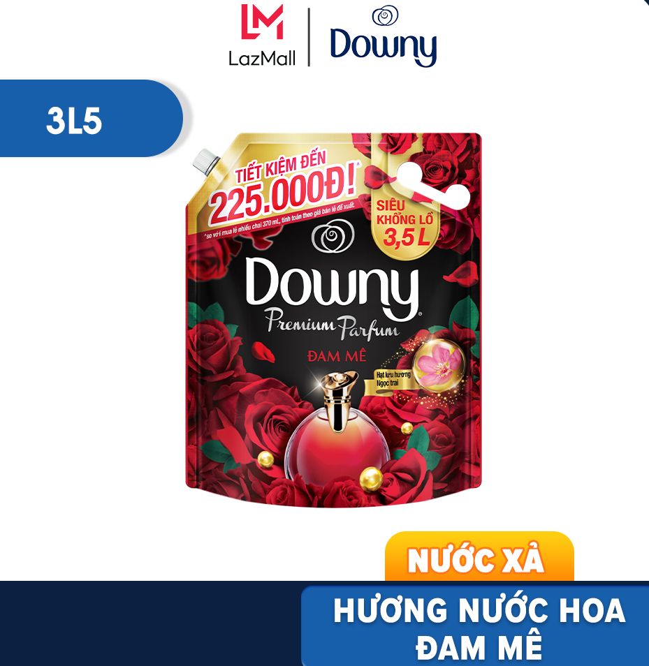 Nước xả vải downy đam mê 3.5l