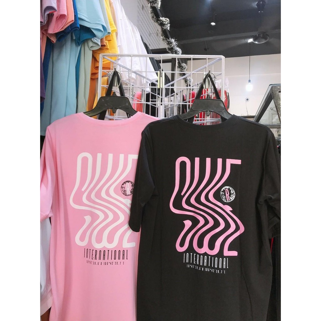 Áo thun stee swe gợn sóng unisex