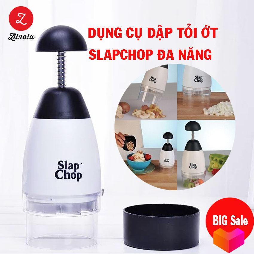 [Tặng mã giảm giá] Dụng cụ dập tỏi ớt Slapchop tiện dụng cho mọi nhà, máy dập tỏi ớt, dụng cụ băm tỏi ớt đa năng - Zitnota shop