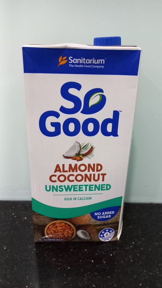 Sữa Hạnh Nhân Dừa Không Đường. Unsweetened Almond Coconut. So Good