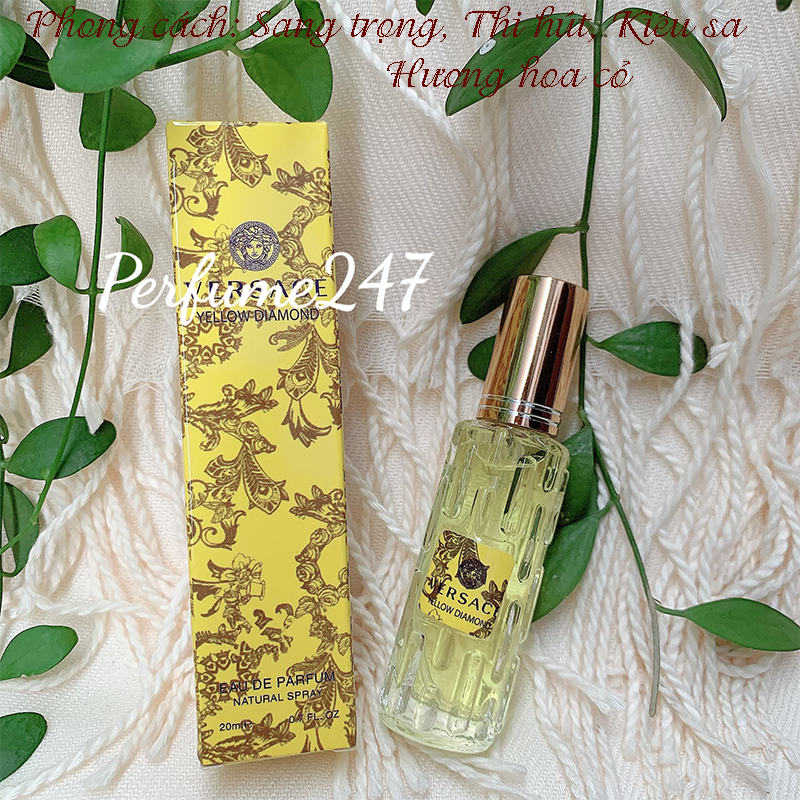 [HCM]NƯỚC HOA NỮ MINI CHIẾT PHÁP VSACE YELOW 20ML