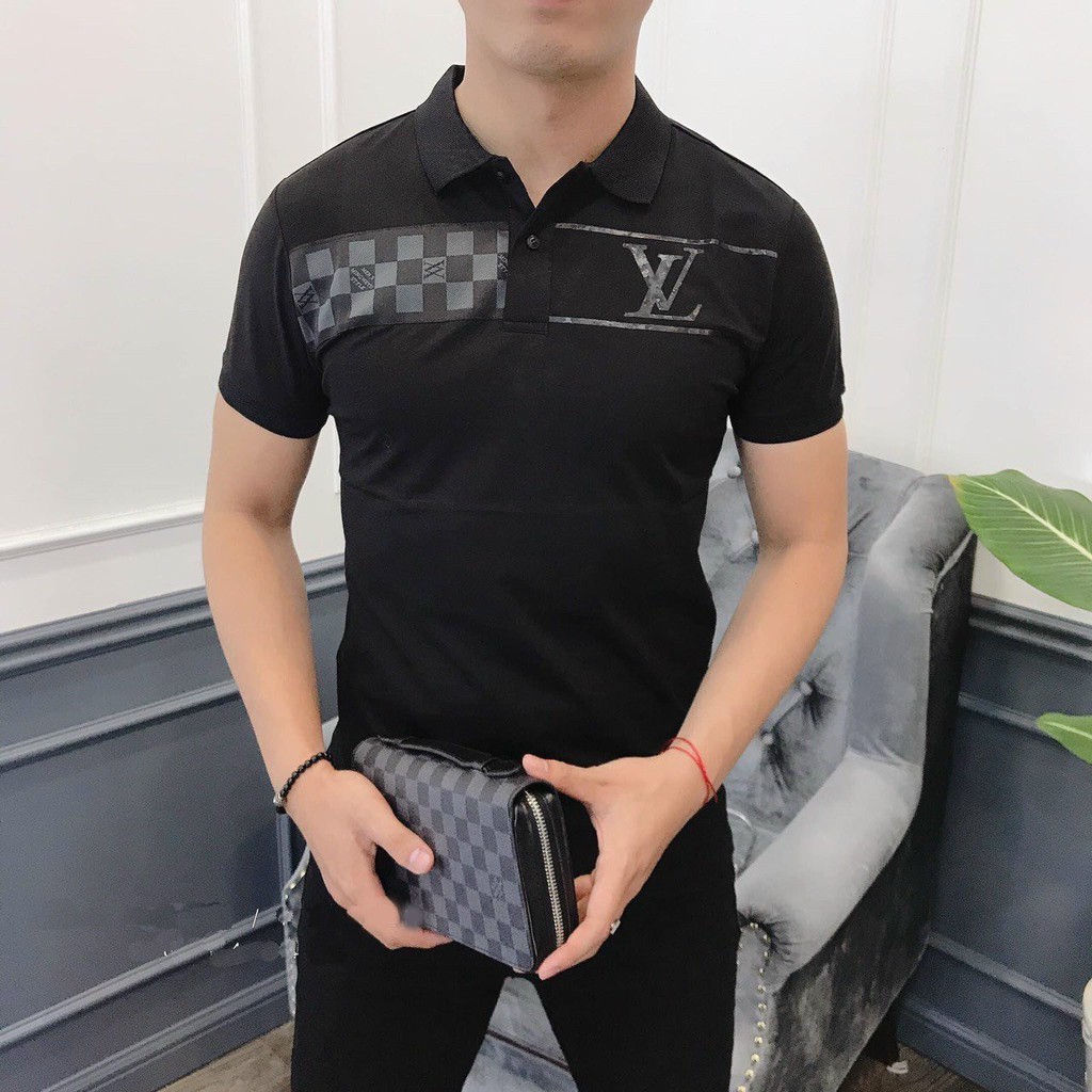 Áo thun Nam Nữ Áo Polo cổ bẻ Louis Vuitton