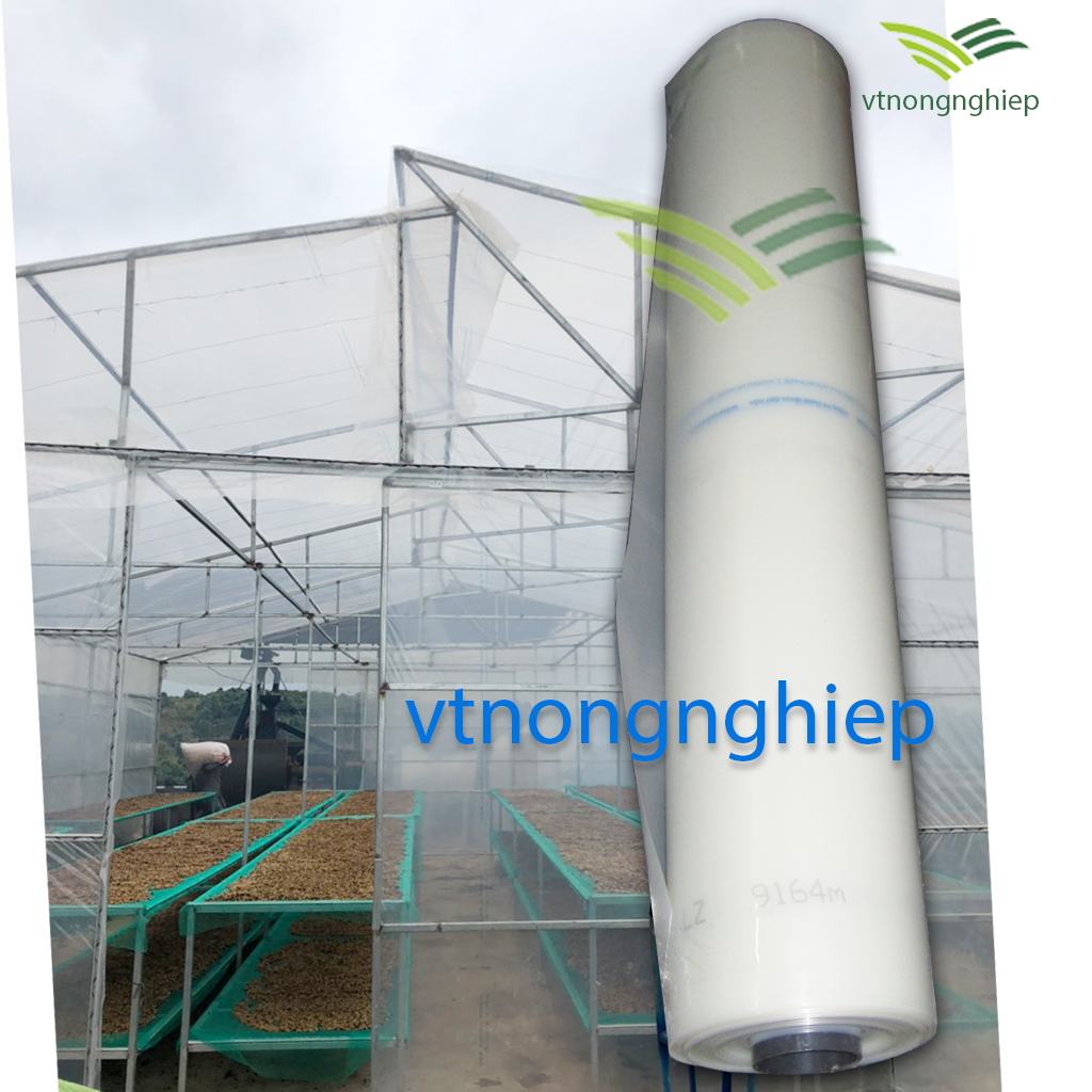 1m Màng nhà kính Đạt Hòa, khổ 2.2m, độ bền 5-8 năm
