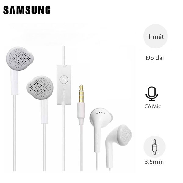 [Rẻ vô địch] Tai Nghe Samsung A10 A20 A30 A50 M10 M20 M30 M50 J5prime J7pro J7Prime Jack 3.5 mm Chính Hãng