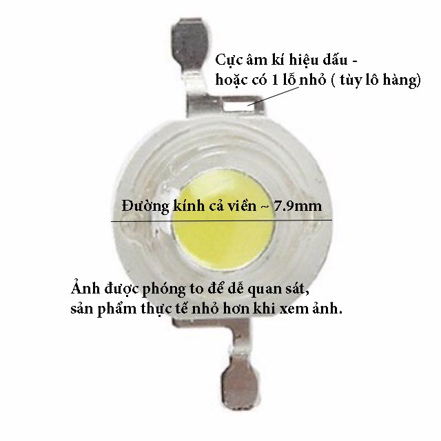 Led đèn pin, led tròn smd