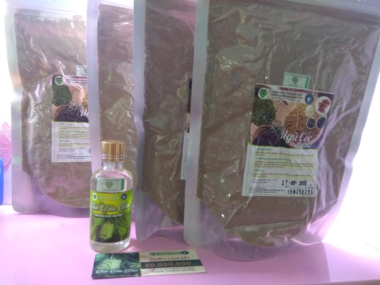[HCM]Combo Mẹ và Bé Mẹ Ken-Gồm Ngũ cốc Lợi sữa tăng cân giảm cân loại 1 ký + Tinh dầu tràm giữ ấm cho bé 50ml