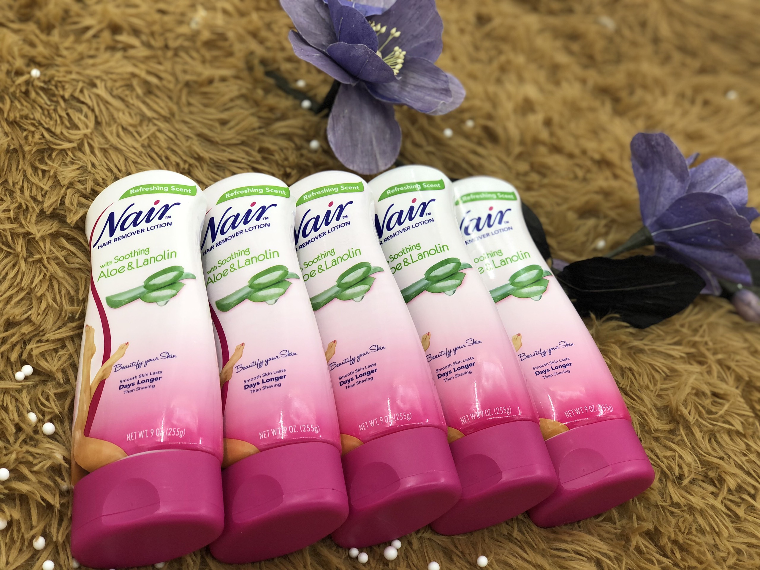 Kem tẩy lông Nair HAIR REMOVR LOTION (255g)