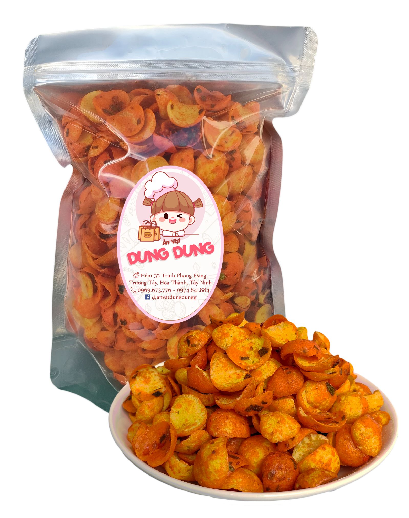 Bánh phồng tép thơm ngon 200g/500g/1kg - đồ ăn vặt - bách hóa online uy tín-thực phẩm đóng gói đóng hộp ăn liền