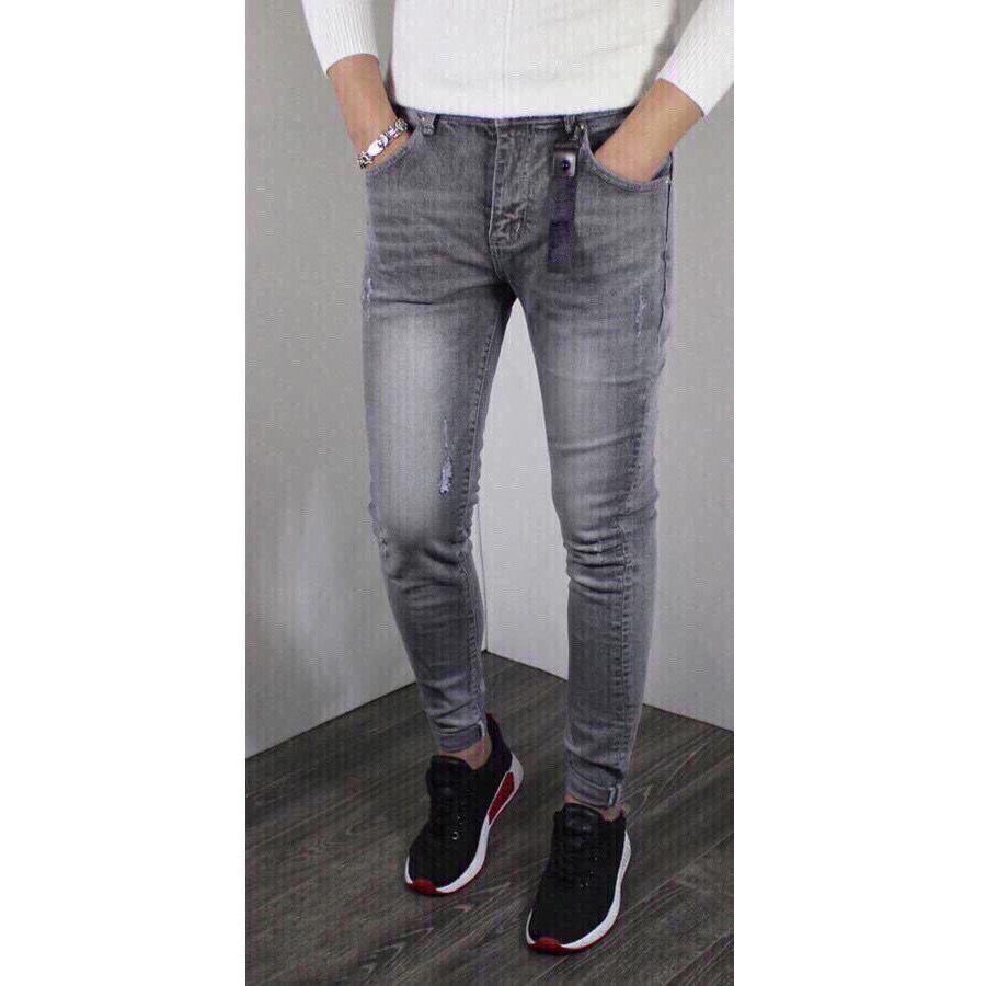 Quần jean nam phong cách - quần jeans nam mẫu hot - sakura