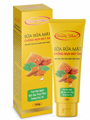 Sữa rửa mặt misswhite sạch mụn trắng da 100g