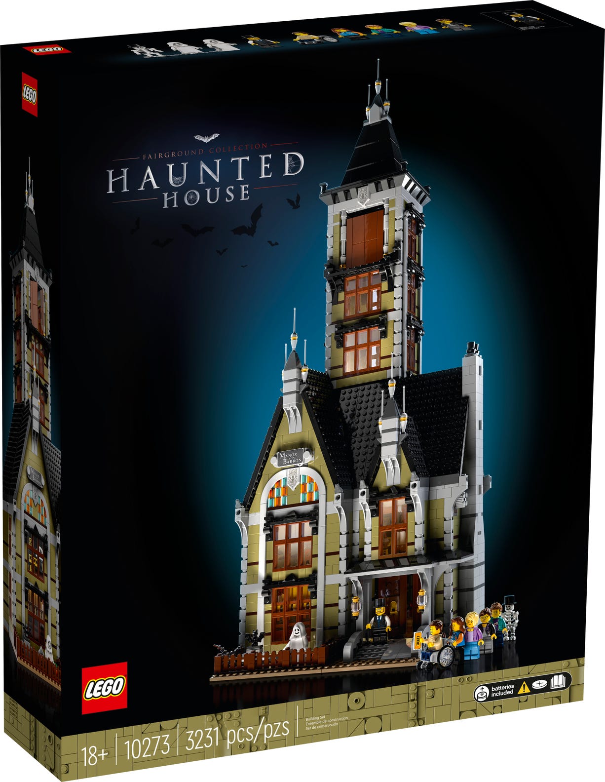 BRICK4U - LEGO  ICONS - 10273 - HAUNTED HOUSE - CĂN NHÀ MA ÁM
