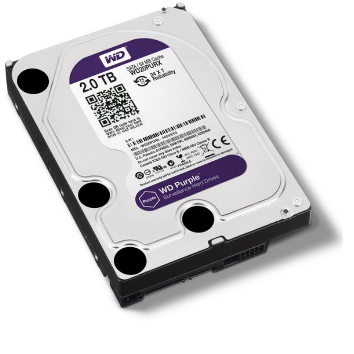 Ổ cứng HDD 1TB 2TB 3TB WD PURPLE chuyên dùng cho đầu thu camera, pc sever , workstations, pc văn phòng. Bảo hành 12 tháng 1 đổi 1