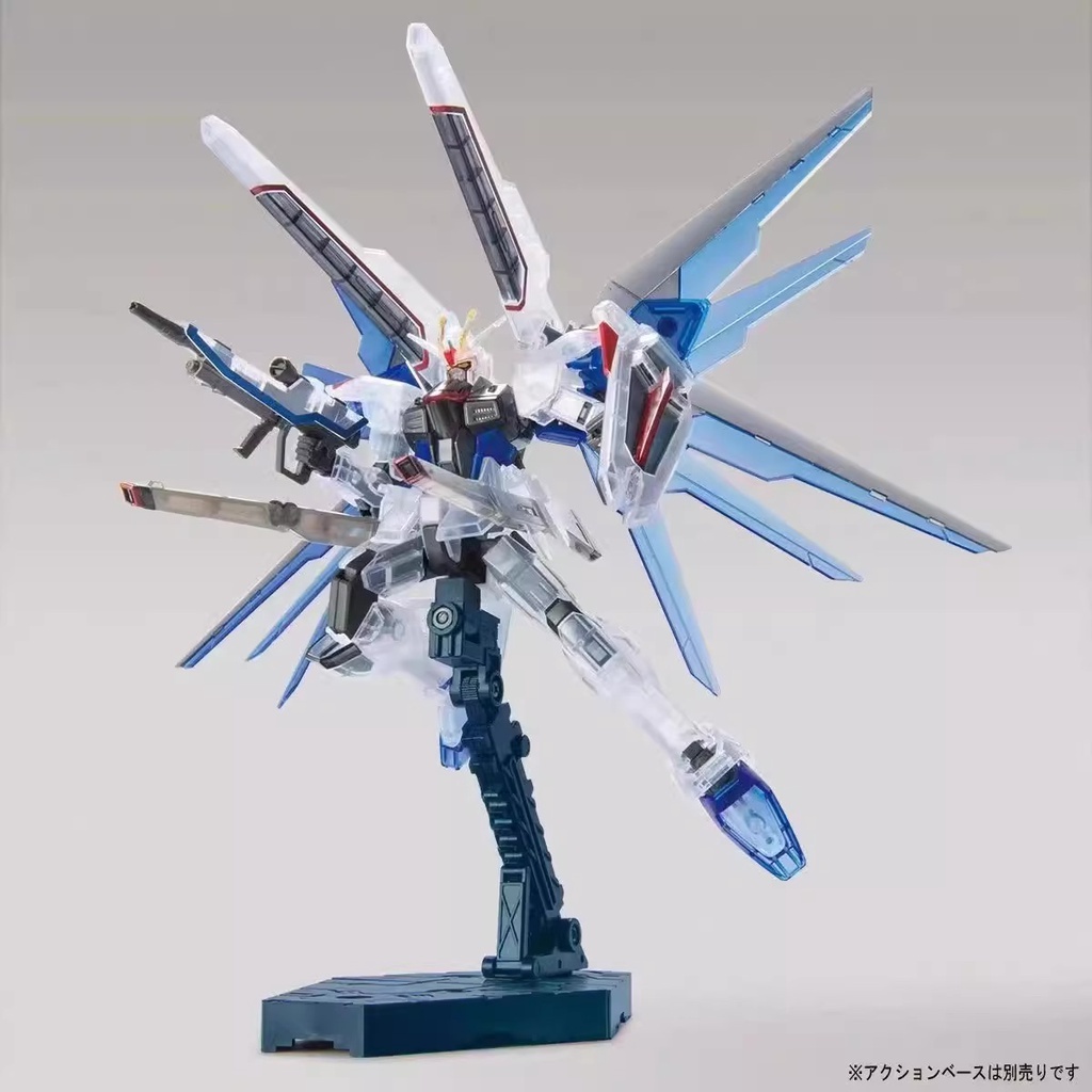 Mô hình nhựa lắp ráp 1/144 hg freedom clear color base limited fighter revive 192c hgce