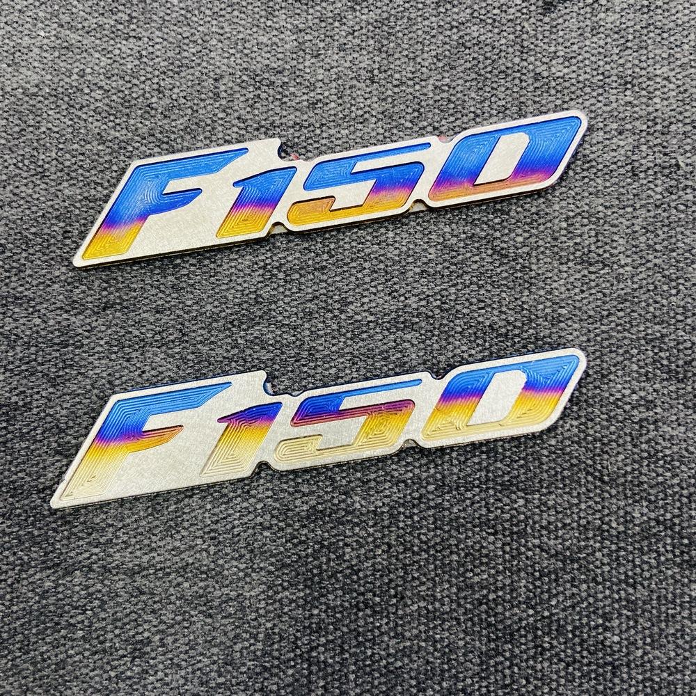 [2 TITAN F150] HUY HIỆU,LOGO CHỮ SỐ F150 TITAN TRANG TRÍ DÁN XE SIÊU CHẮC