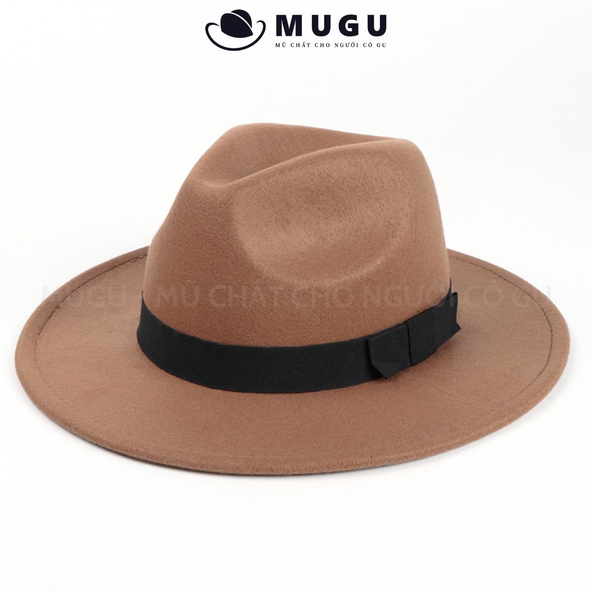 Mũ Phớt Nam Cao Cấp FN04 - Mũ Fedora Nam Chất Lượng Vượt Trội, Phong Cách Đỉnh Cao | MUGU